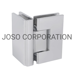 Adjustable Bright Chrome Glass To Glass Hinge Brass Hinge Bathroom Hinge