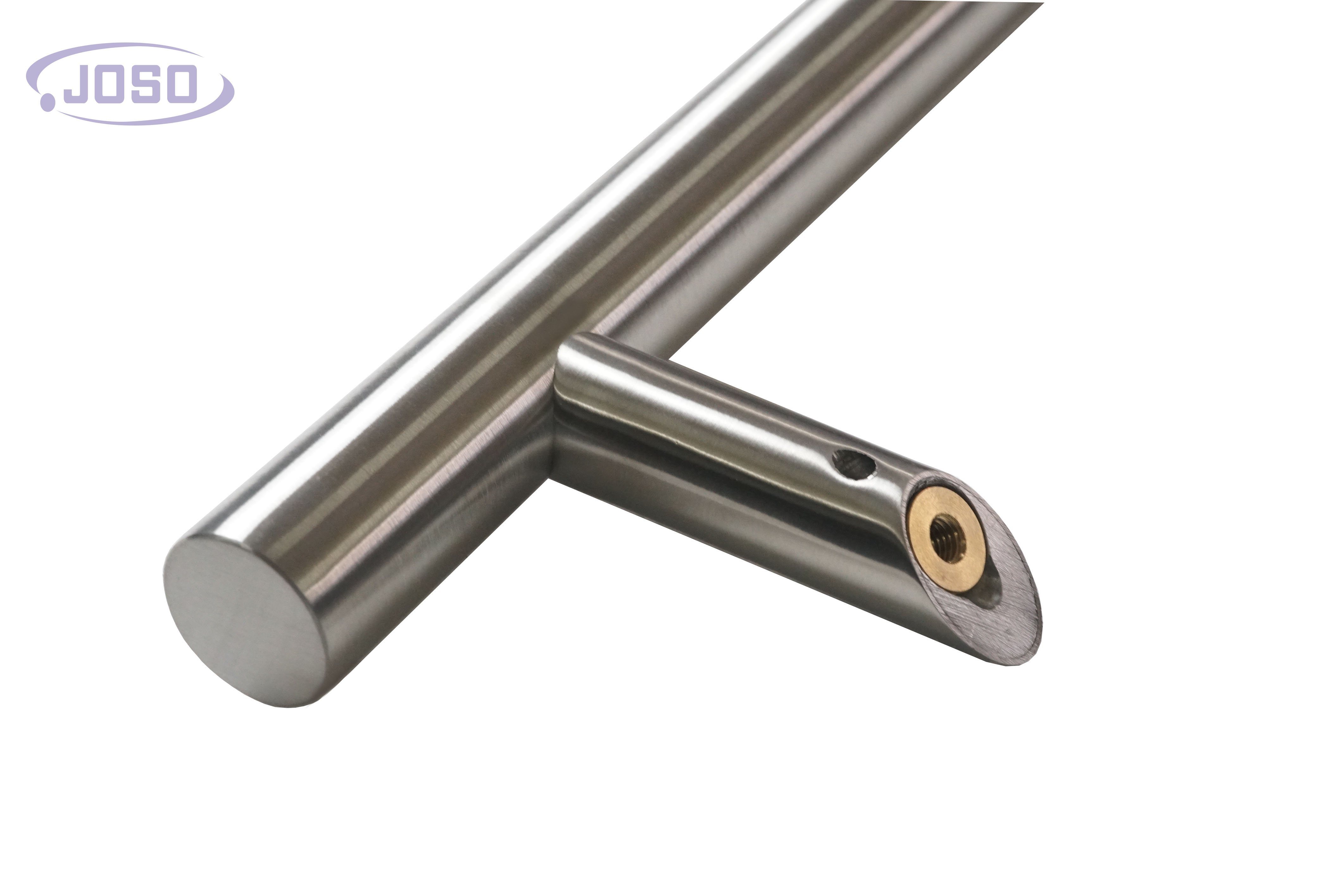 Wholesale Customized Stainless Steel Cc765 Glass Door Handle Bright Chrome Glass Hardware