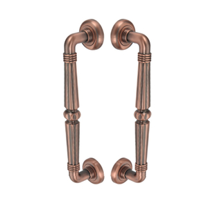 Zinc Alloy Antique Copper 300mm Door Handle Classical Handle