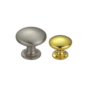 Zinc Alloy 20mm 25mm Brushed Drawer Knob Cabinet Knob Kitchen Handle